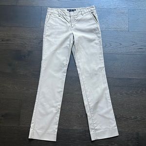 Tan Gap straight cotton pants size 4 regular